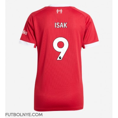 Camiseta Liverpool Alexander Isak #9 Primera Equipación para mujer 2025-26 manga corta Camiseta Liverpool Alexander Isak #9 Primera Equipación para mujer 2025-26 manga corta